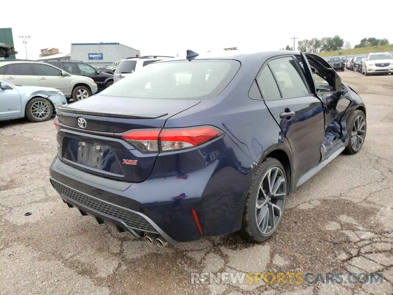 4 Photograph of a damaged car JTDT4RCE5LJ032454 TOYOTA COROLLA 2020