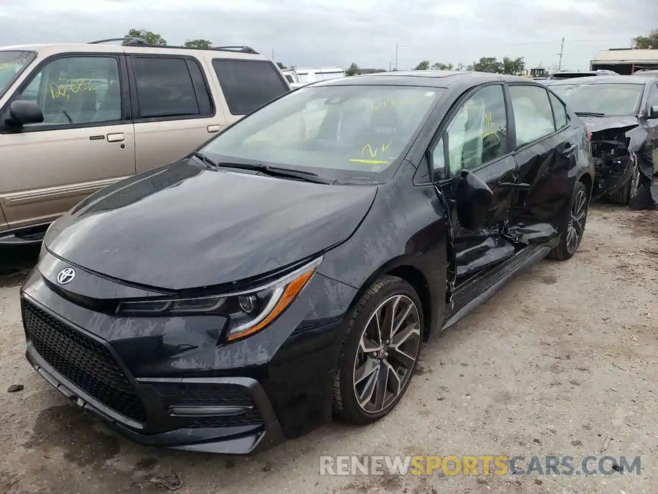 10 Photograph of a damaged car JTDT4RCE5LJ036133 TOYOTA COROLLA 2020