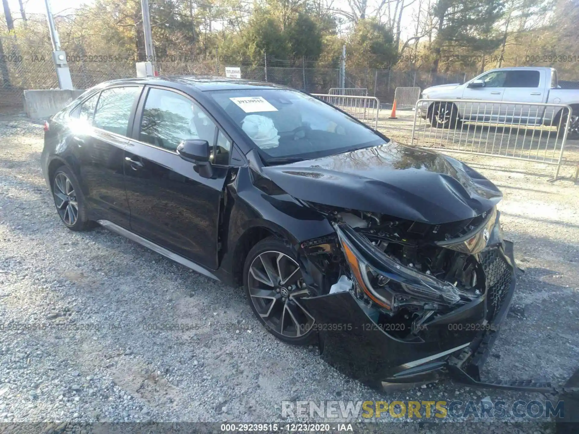 1 Photograph of a damaged car JTDT4RCE5LJ049352 TOYOTA COROLLA 2020