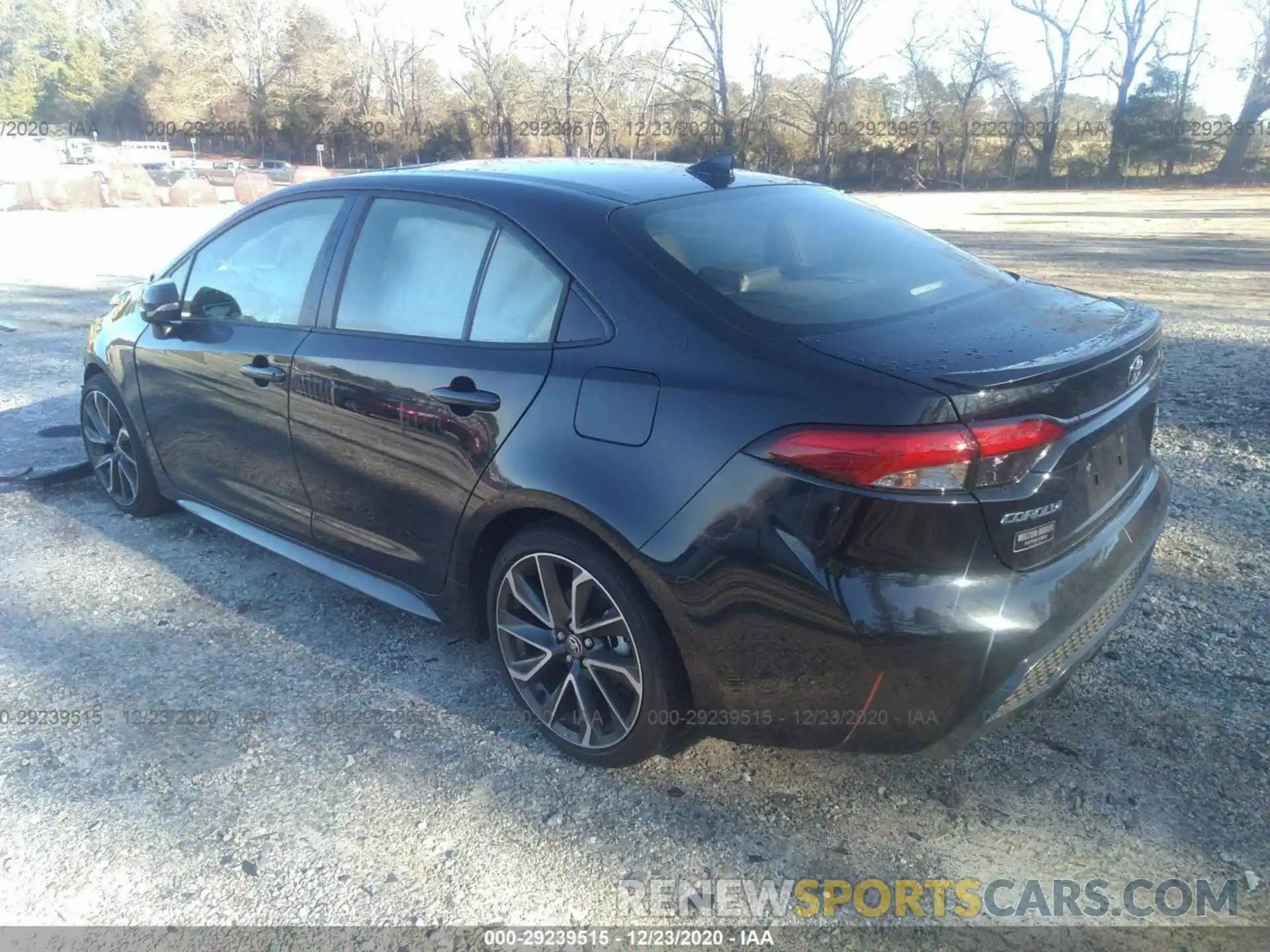 3 Photograph of a damaged car JTDT4RCE5LJ049352 TOYOTA COROLLA 2020