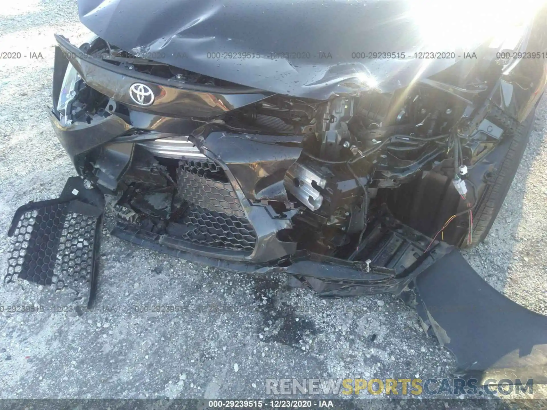 6 Photograph of a damaged car JTDT4RCE5LJ049352 TOYOTA COROLLA 2020