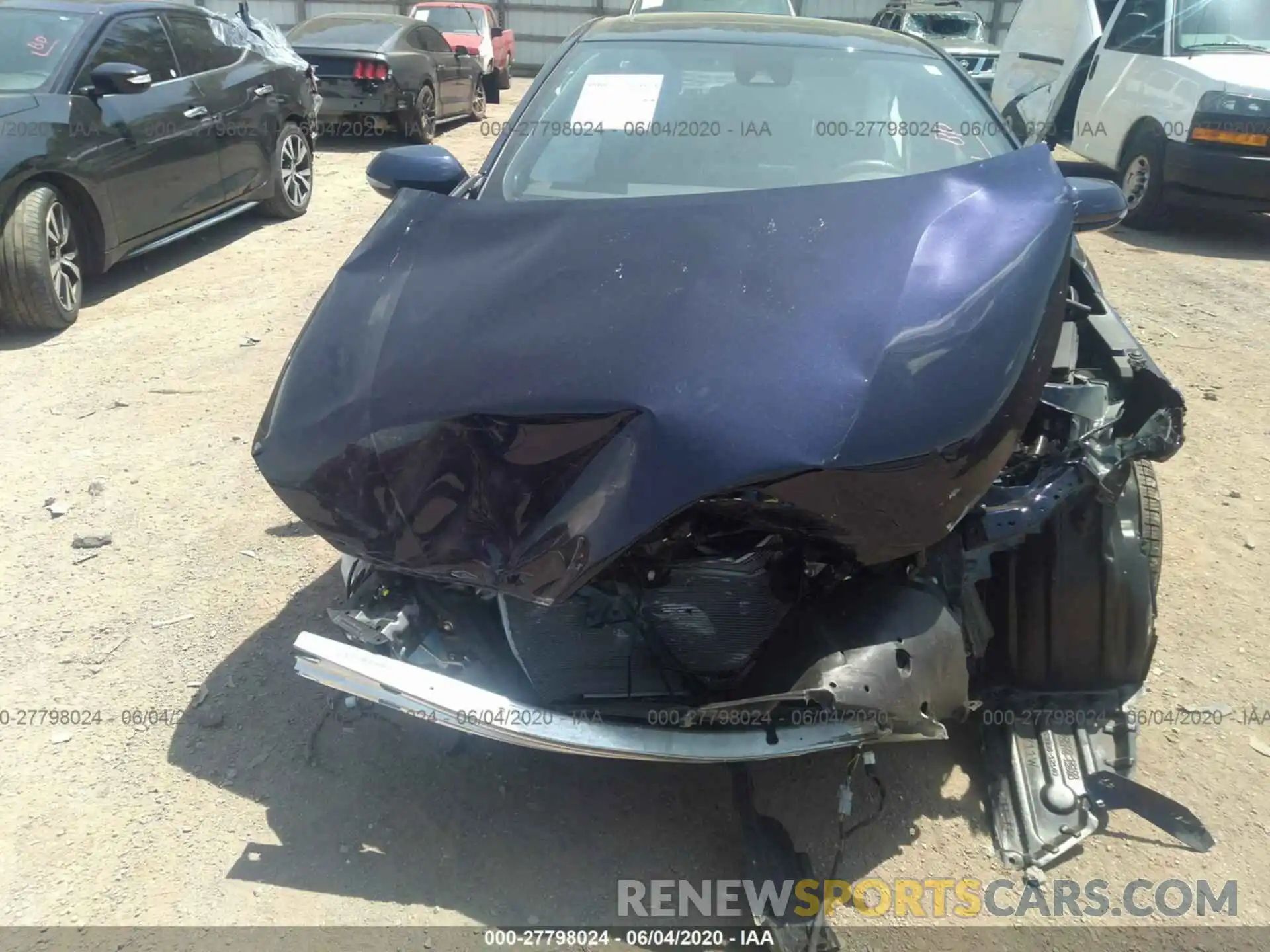 6 Photograph of a damaged car JTDT4RCE6LJ004257 TOYOTA COROLLA 2020