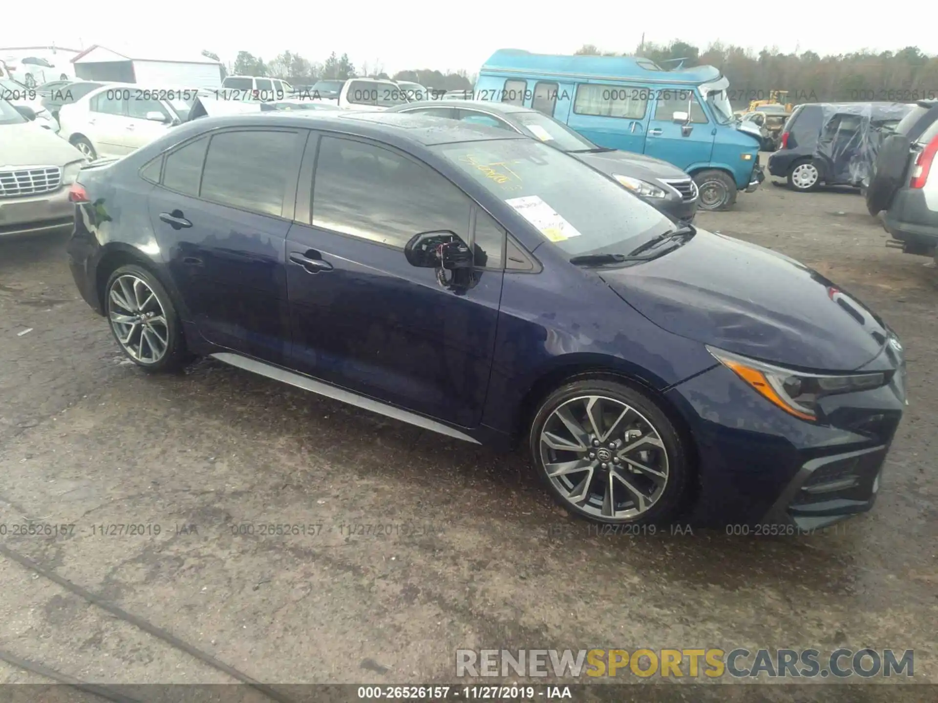 1 Photograph of a damaged car JTDT4RCE6LJ015856 TOYOTA COROLLA 2020