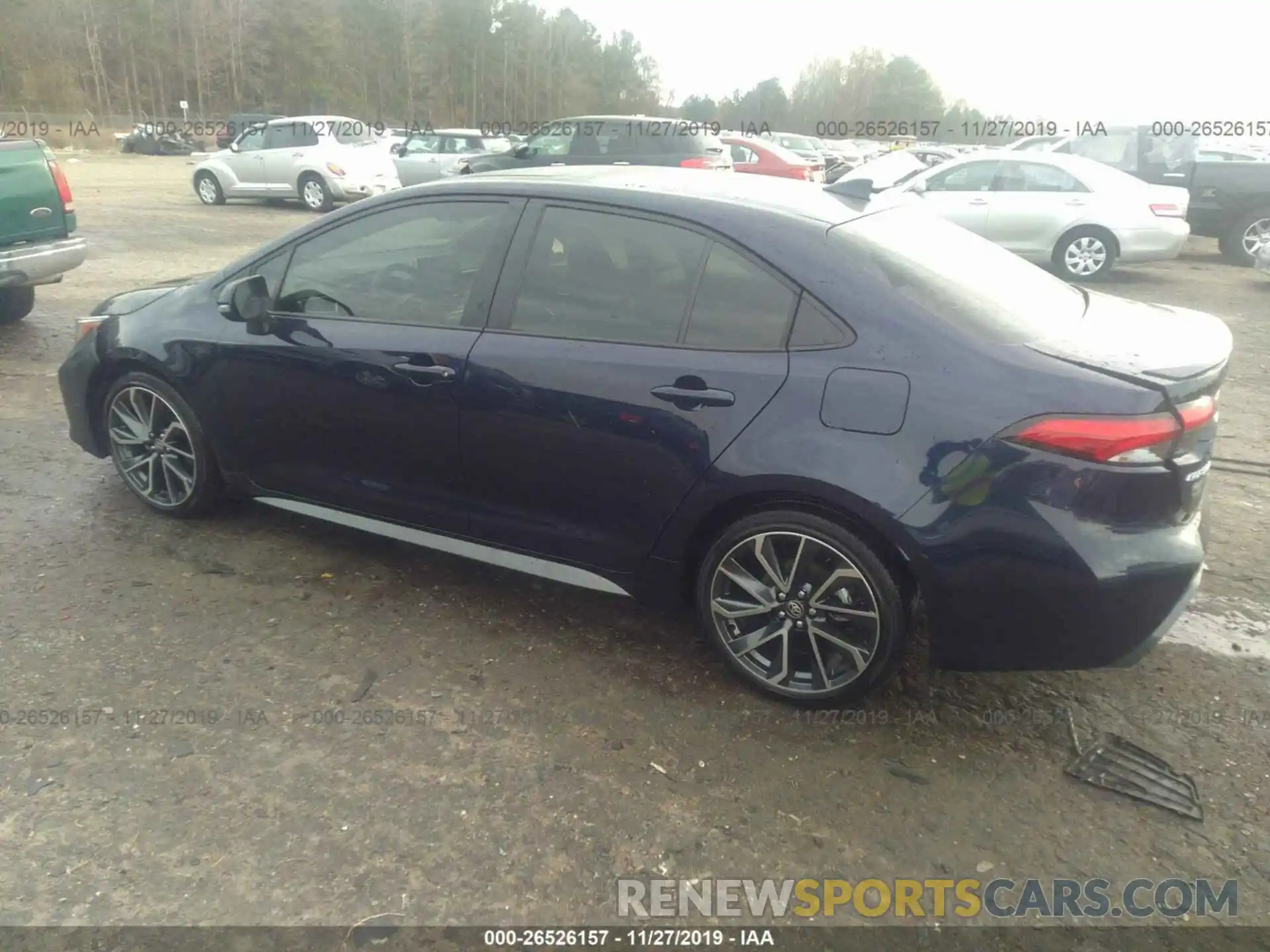 3 Photograph of a damaged car JTDT4RCE6LJ015856 TOYOTA COROLLA 2020