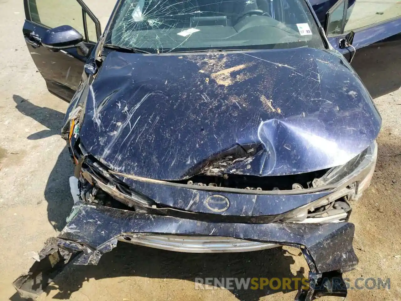 7 Photograph of a damaged car JTDT4RCE6LJ021396 TOYOTA COROLLA 2020