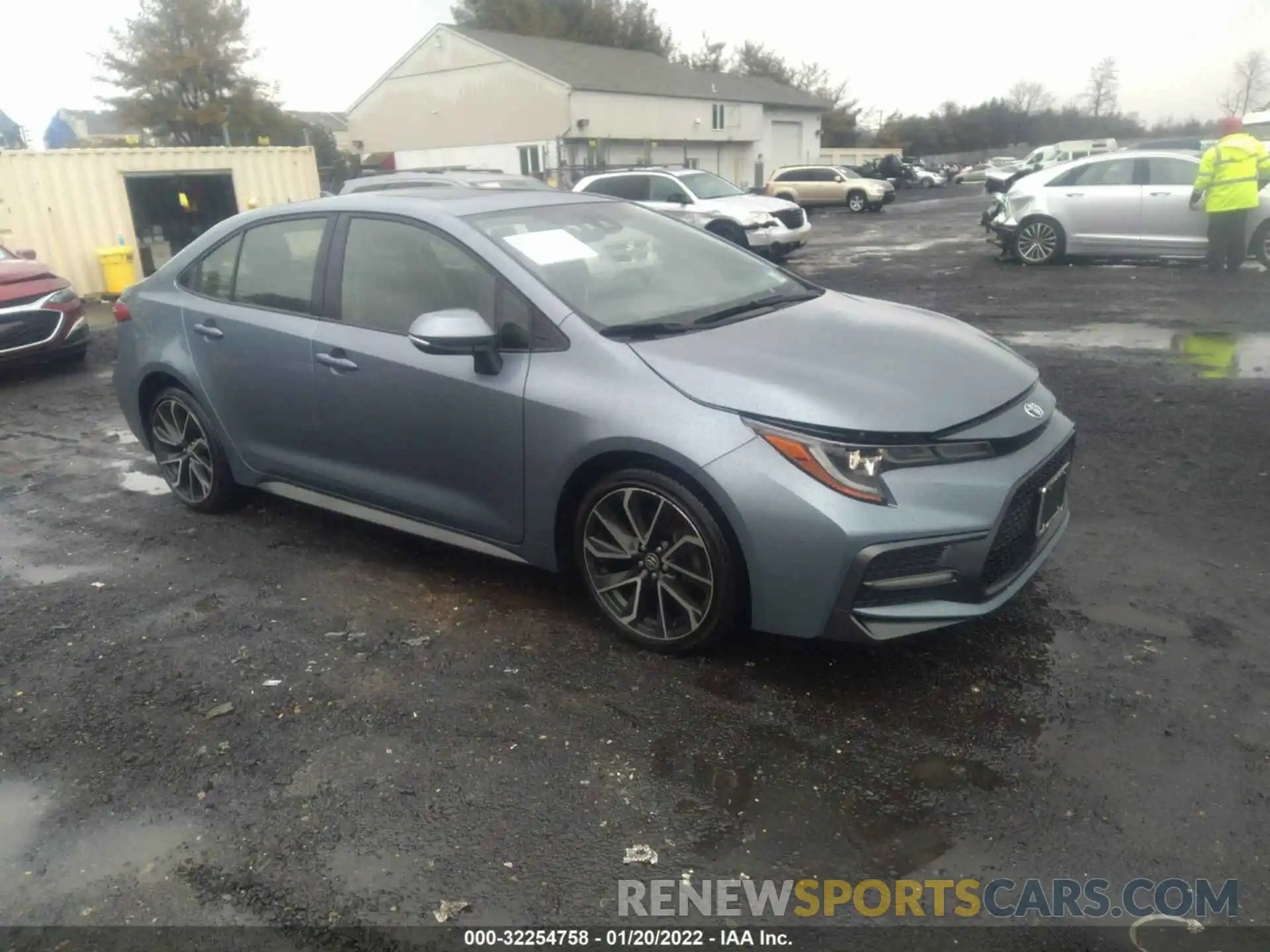 1 Photograph of a damaged car JTDT4RCE6LJ028171 TOYOTA COROLLA 2020