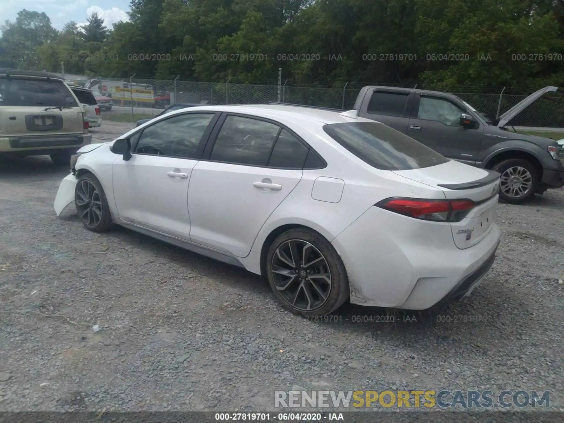 3 Photograph of a damaged car JTDT4RCE6LJ034892 TOYOTA COROLLA 2020