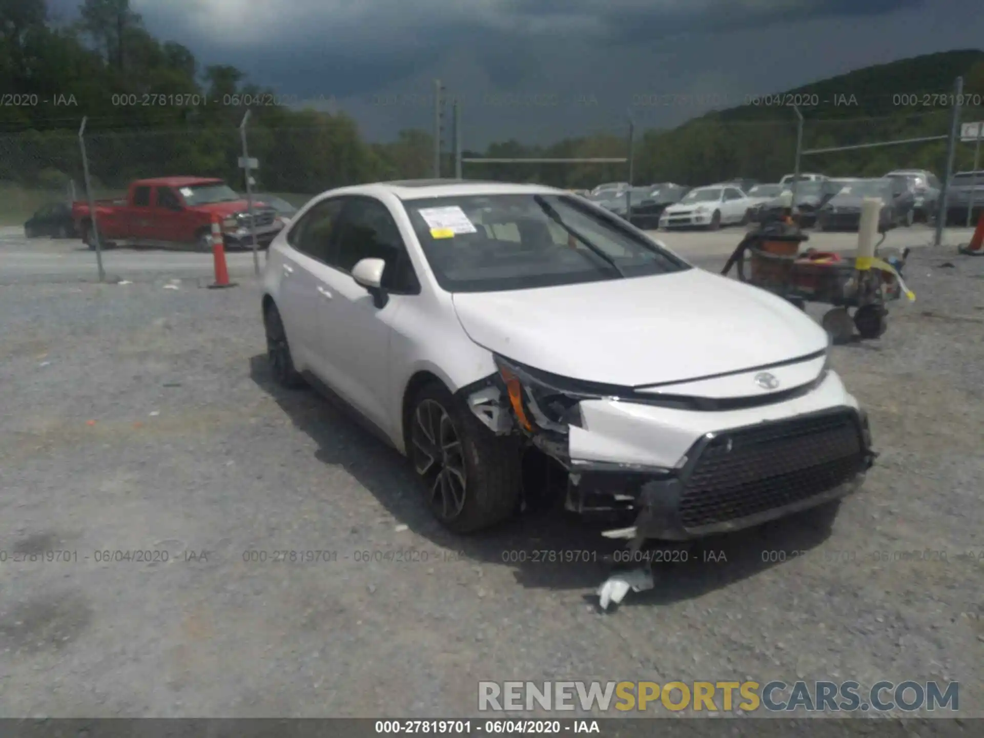 6 Photograph of a damaged car JTDT4RCE6LJ034892 TOYOTA COROLLA 2020