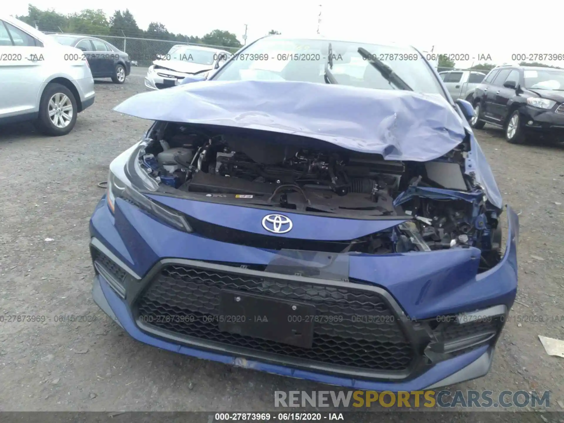 6 Photograph of a damaged car JTDT4RCE7LJ002162 TOYOTA COROLLA 2020