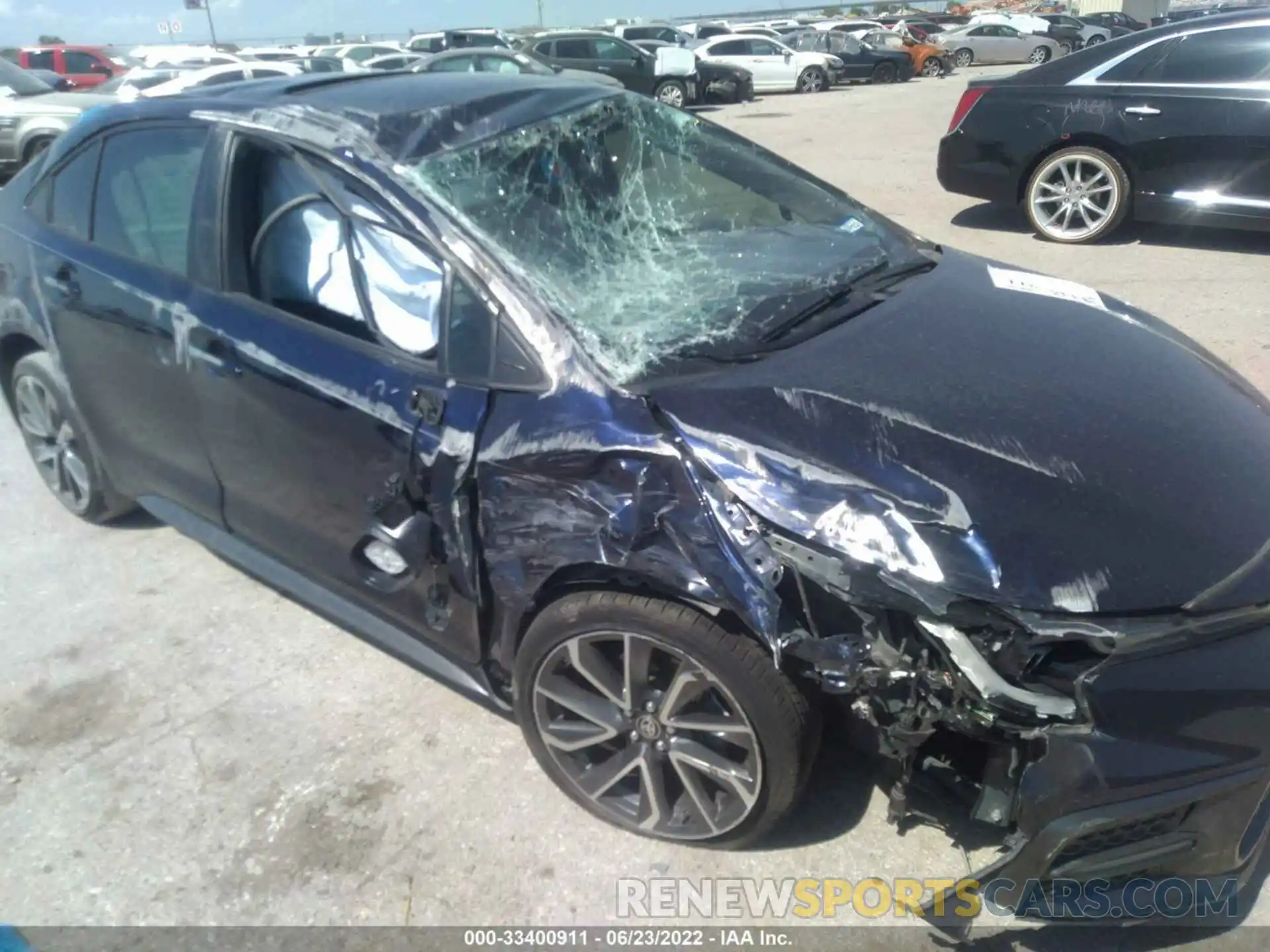 6 Photograph of a damaged car JTDT4RCE7LJ011508 TOYOTA COROLLA 2020