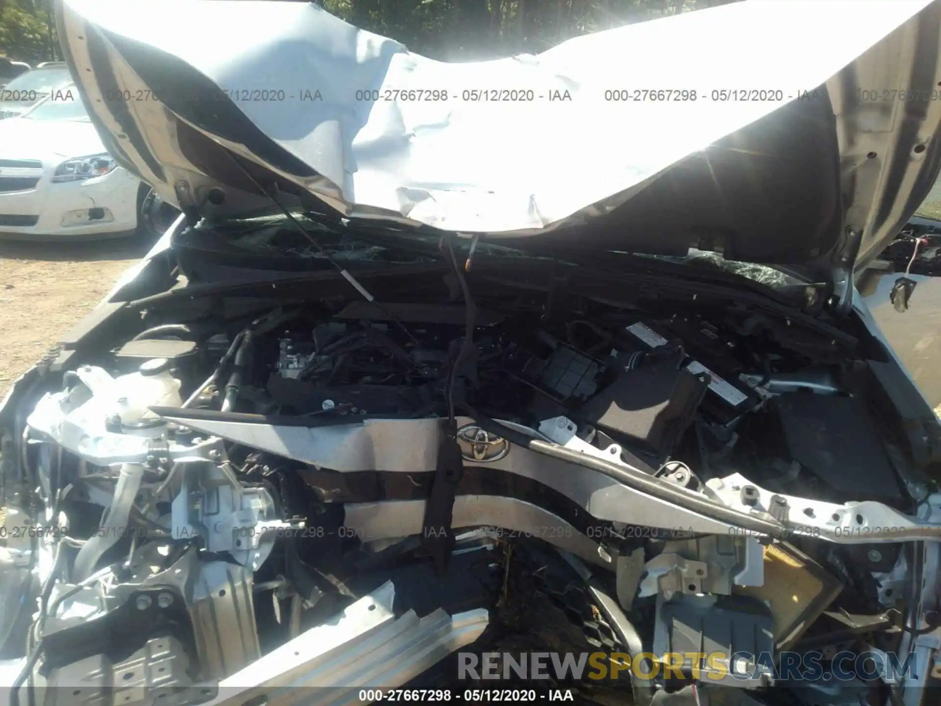 10 Photograph of a damaged car JTDT4RCE7LJ022346 TOYOTA COROLLA 2020