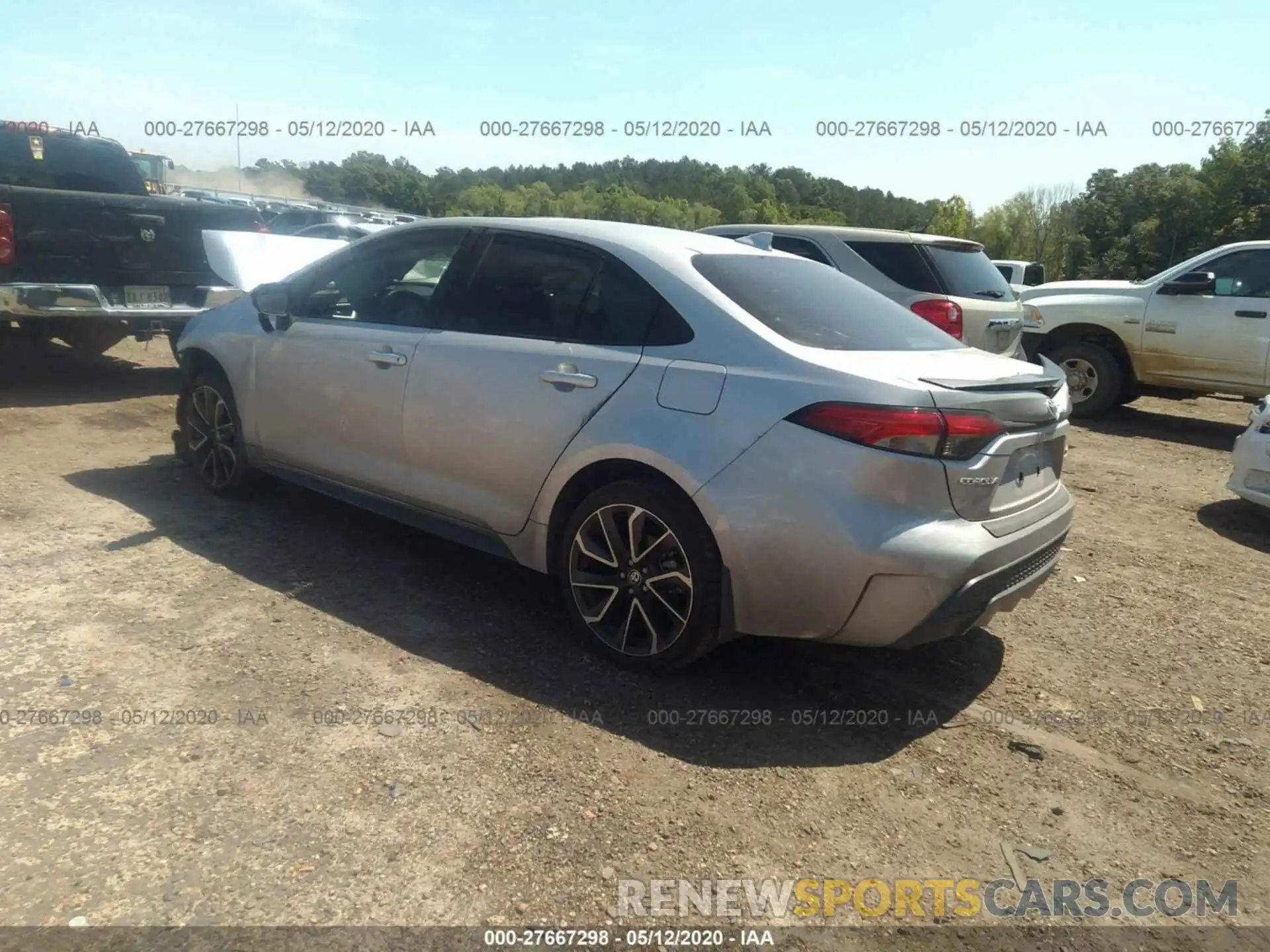 3 Photograph of a damaged car JTDT4RCE7LJ022346 TOYOTA COROLLA 2020