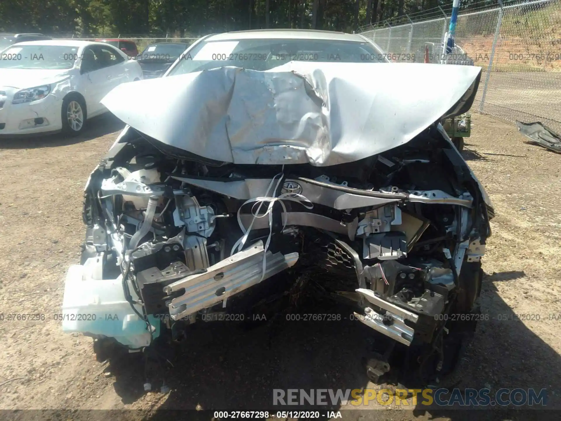 6 Photograph of a damaged car JTDT4RCE7LJ022346 TOYOTA COROLLA 2020