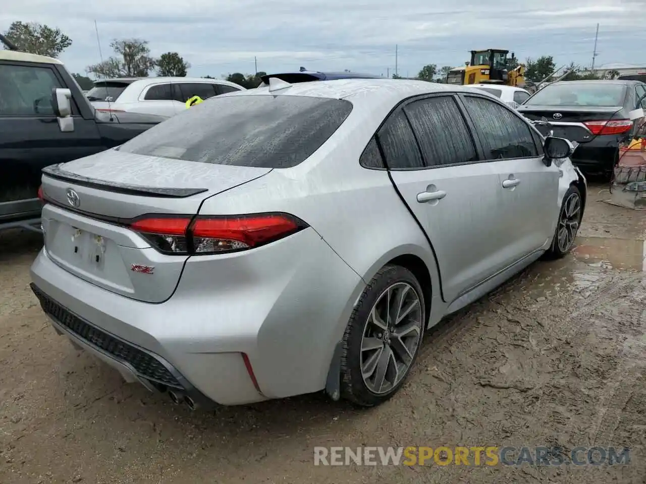 4 Photograph of a damaged car JTDT4RCE7LJ027191 TOYOTA COROLLA 2020