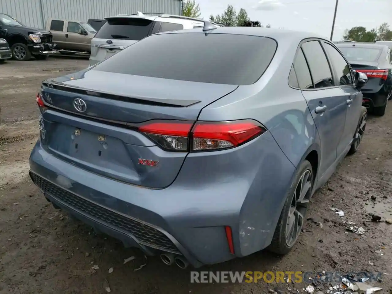 4 Photograph of a damaged car JTDT4RCE8LJ006608 TOYOTA COROLLA 2020