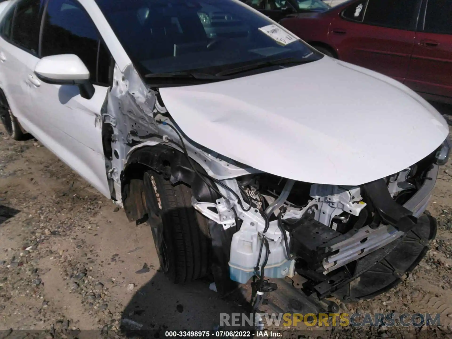 6 Photograph of a damaged car JTDT4RCE8LJ041052 TOYOTA COROLLA 2020