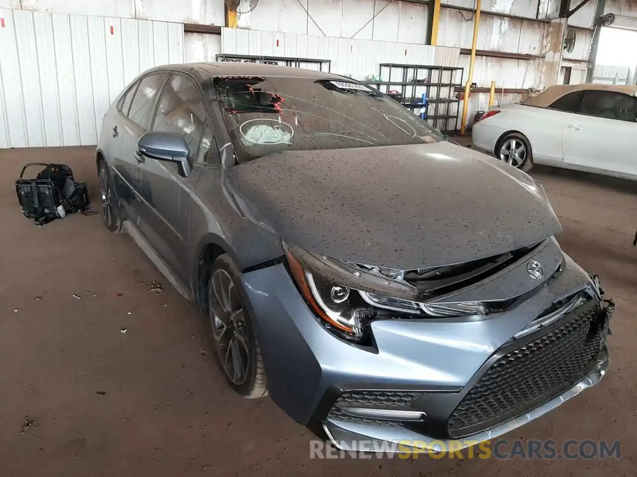 1 Photograph of a damaged car JTDT4RCE9LJ024339 TOYOTA COROLLA 2020