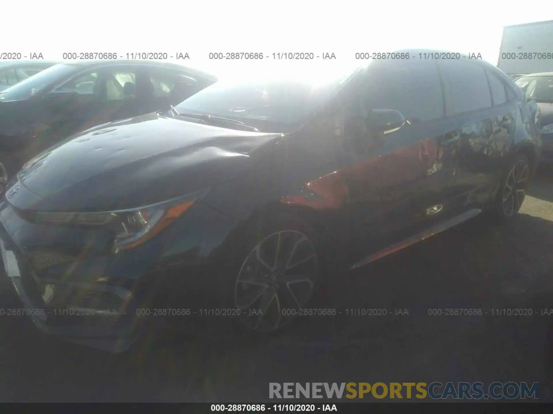 6 Photograph of a damaged car JTDT4RCE9LJ025510 TOYOTA COROLLA 2020