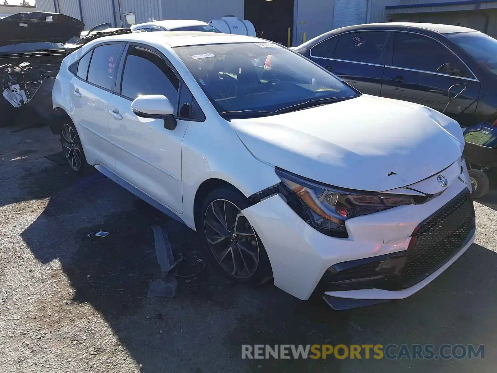 1 Photograph of a damaged car JTDT4RCE9LJ029735 TOYOTA COROLLA 2020