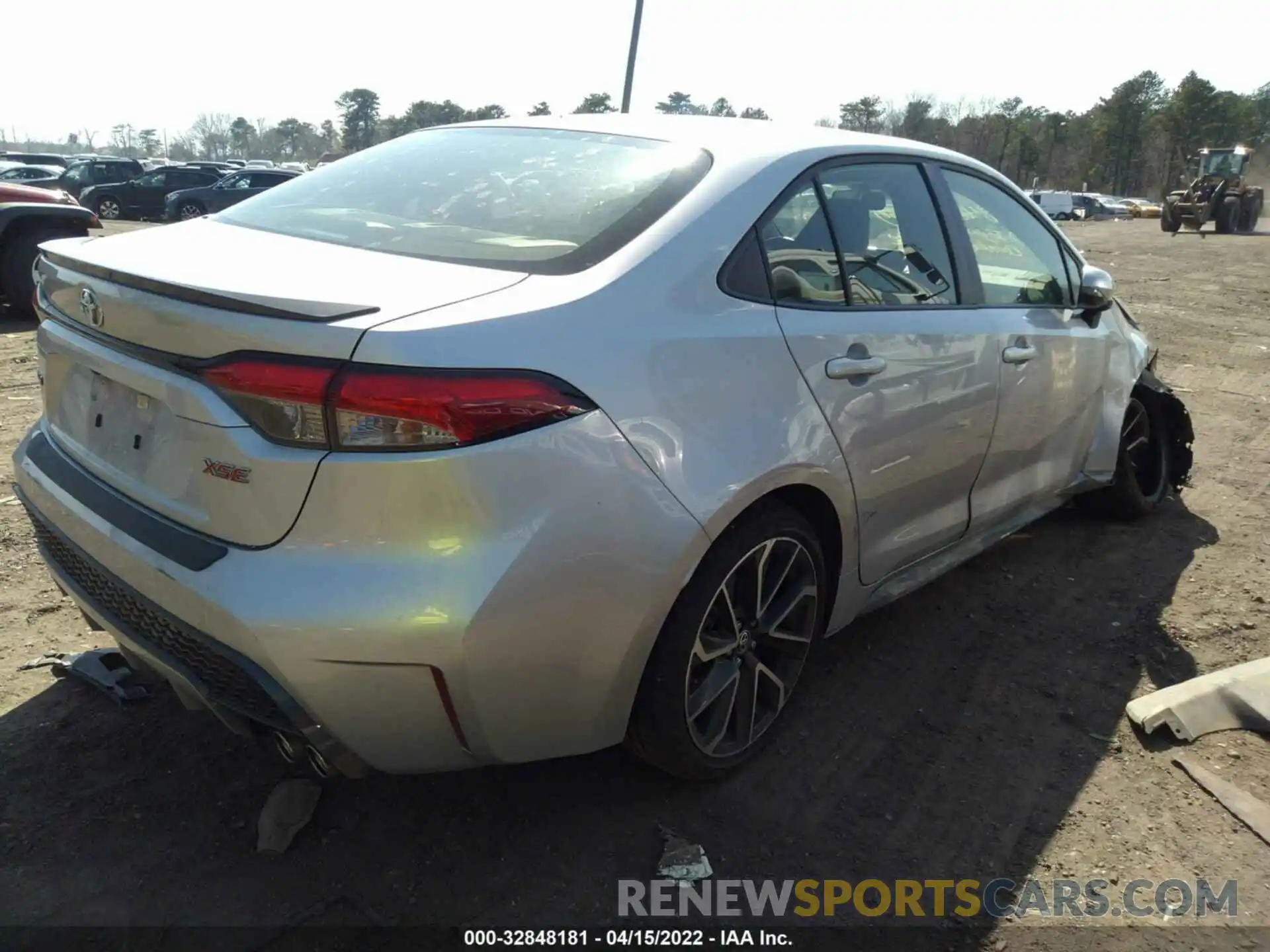 4 Photograph of a damaged car JTDT4RCE9LJ034658 TOYOTA COROLLA 2020