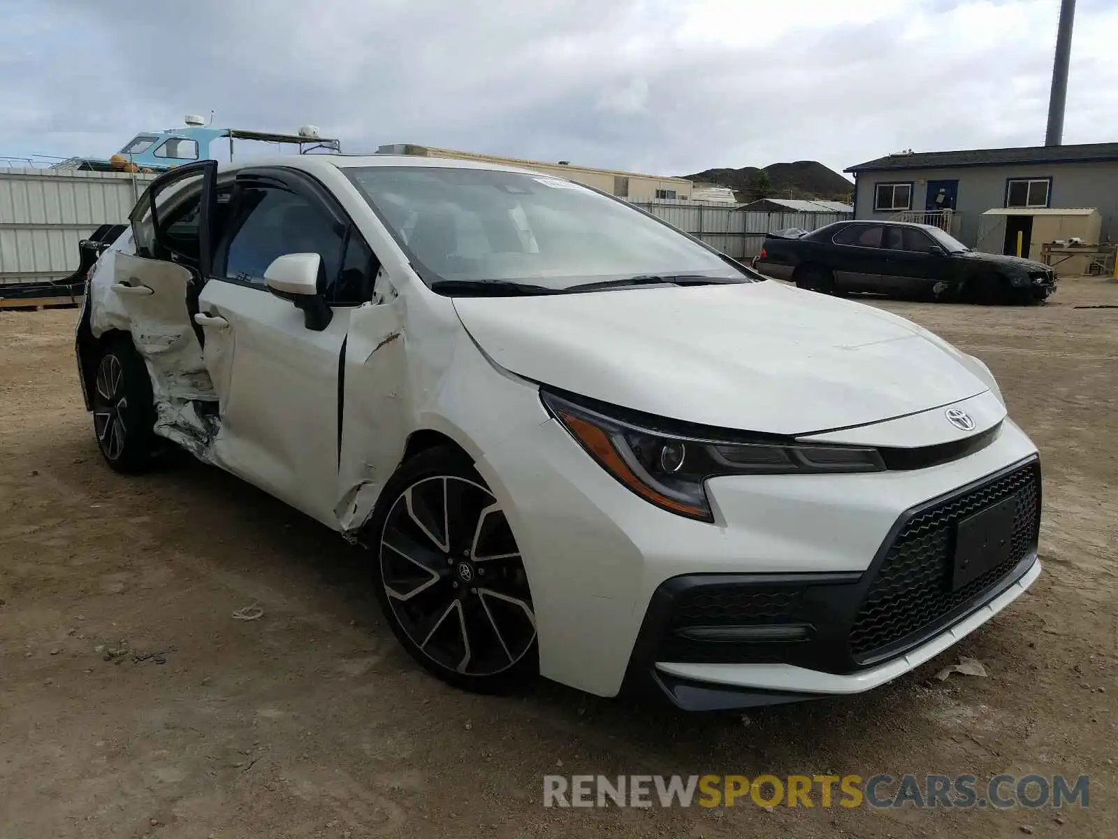 1 Photograph of a damaged car JTDT4RCE9LJ047572 TOYOTA COROLLA 2020