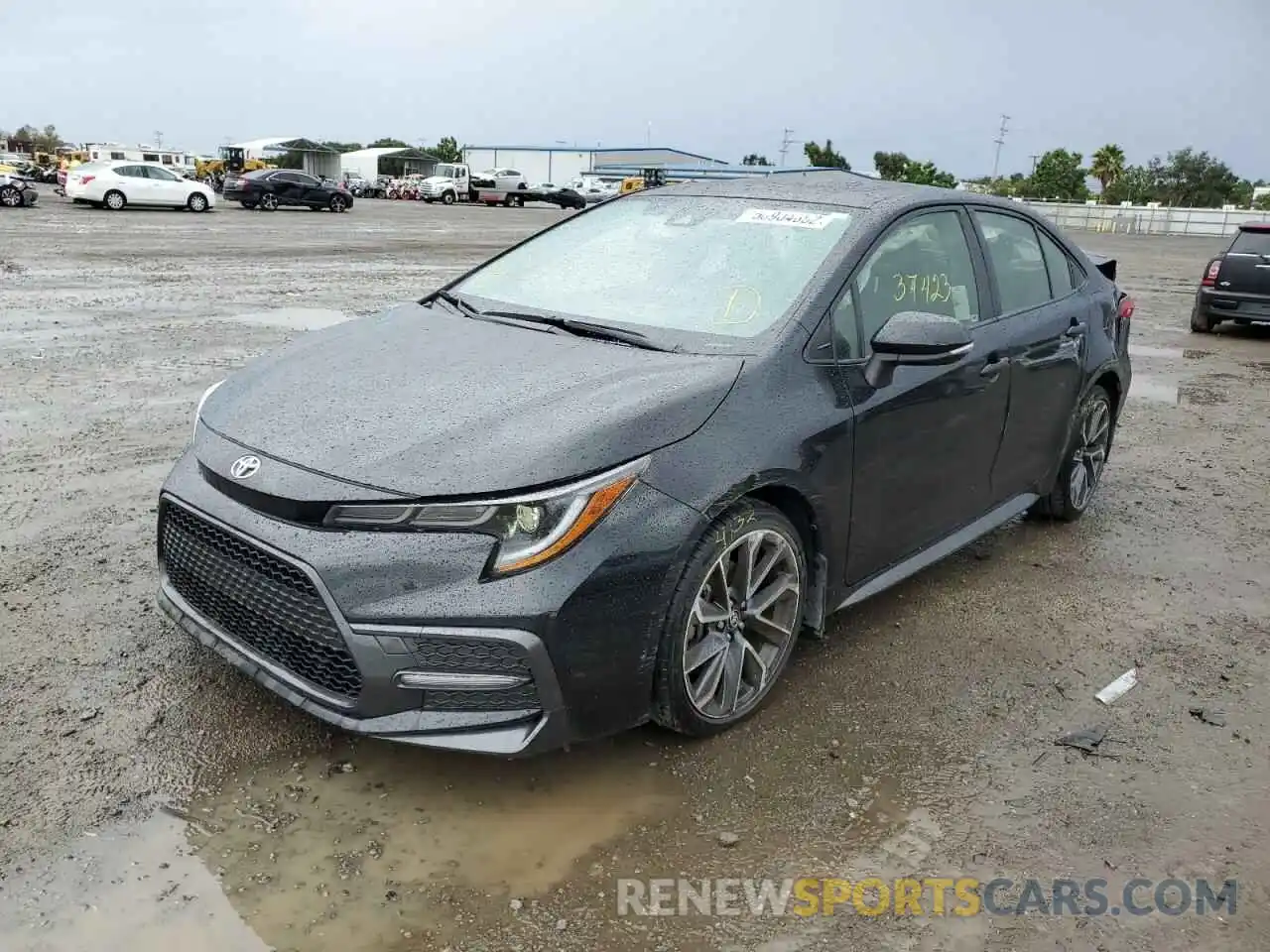 2 Photograph of a damaged car JTDT4RCE9LJ050522 TOYOTA COROLLA 2020