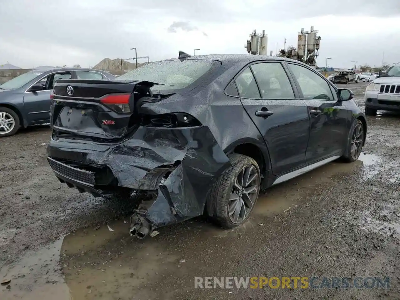 4 Photograph of a damaged car JTDT4RCE9LJ050522 TOYOTA COROLLA 2020