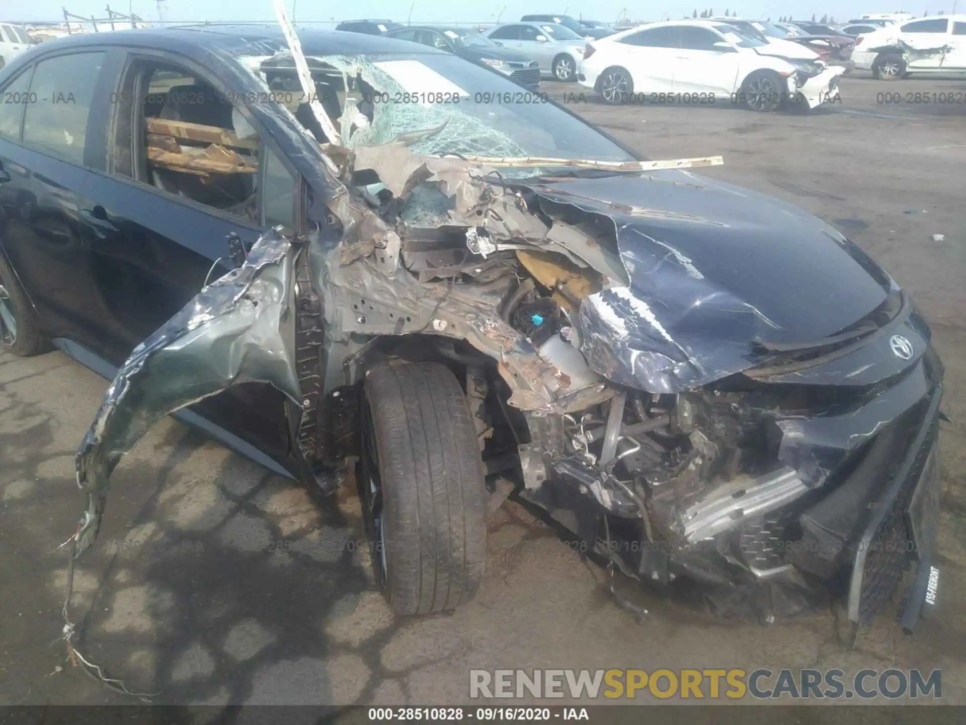 6 Photograph of a damaged car JTDT4RCEXLJ003662 TOYOTA COROLLA 2020