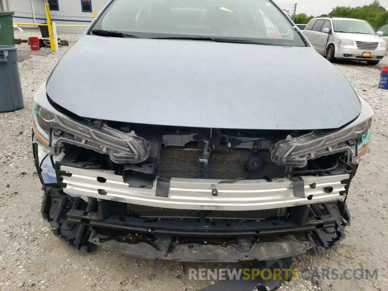 9 Photograph of a damaged car JTDT4RCEXLJ005640 TOYOTA COROLLA 2020