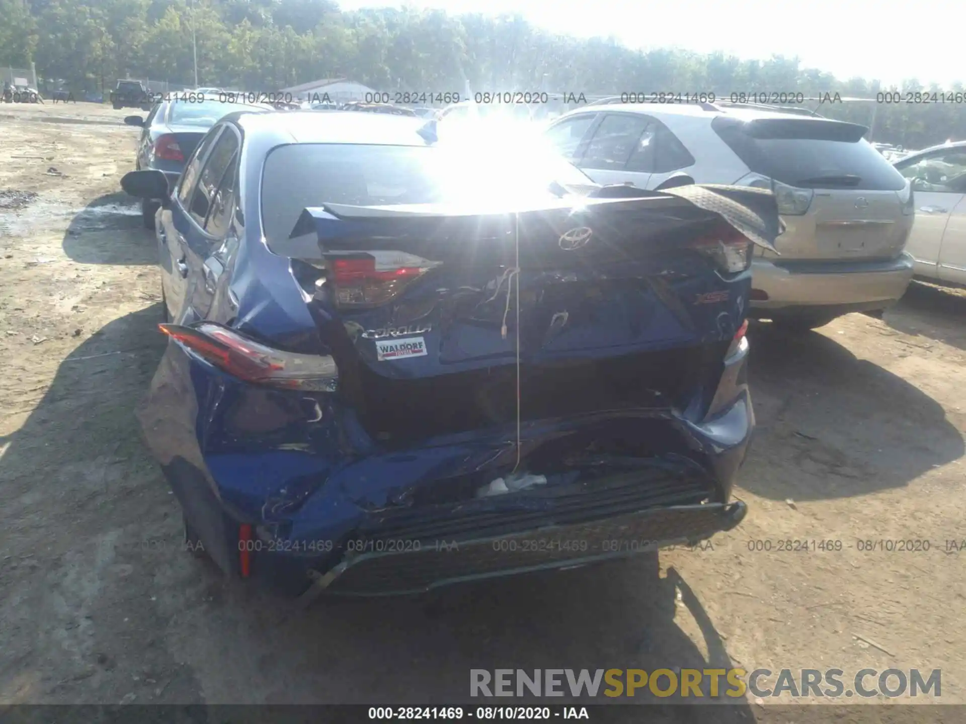 6 Photograph of a damaged car JTDT4RCEXLJ011616 TOYOTA COROLLA 2020