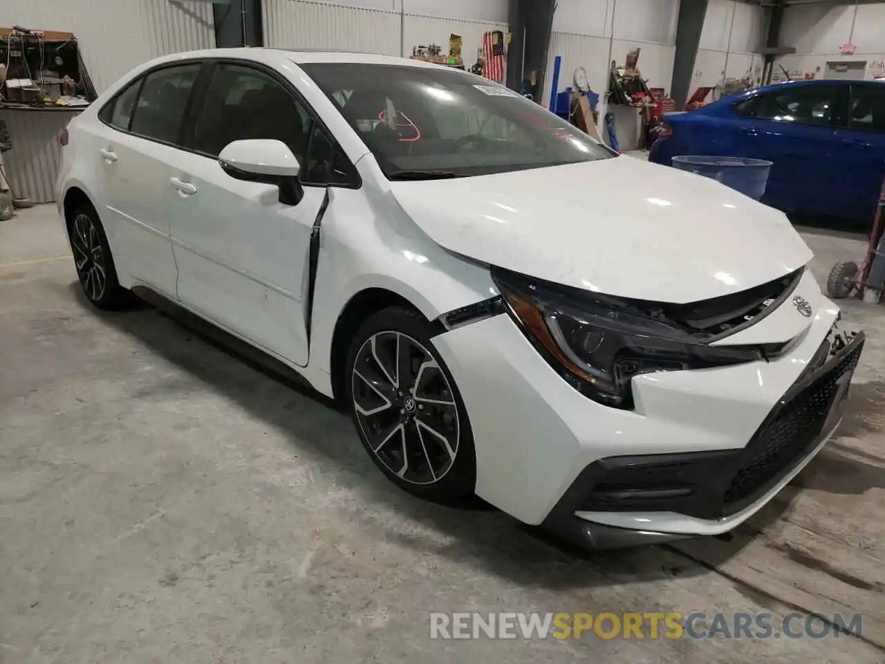 1 Photograph of a damaged car JTDT4RCEXLJ029548 TOYOTA COROLLA 2020