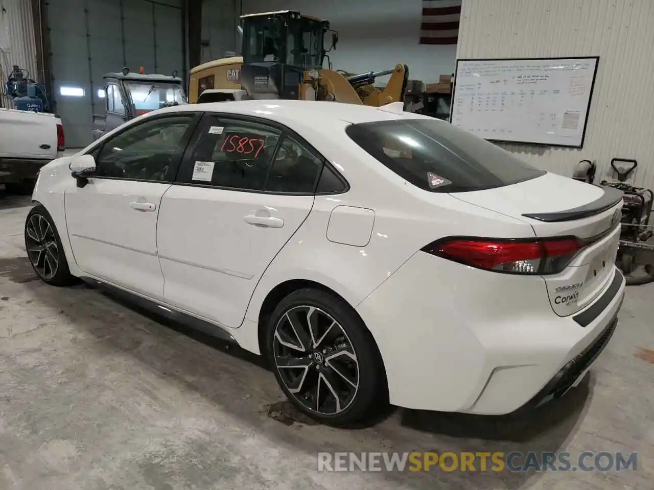 3 Photograph of a damaged car JTDT4RCEXLJ029548 TOYOTA COROLLA 2020