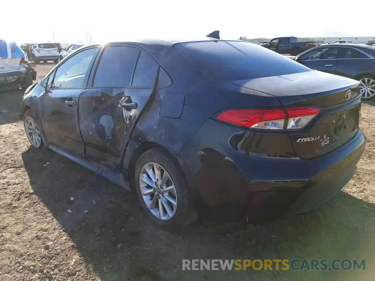 3 Photograph of a damaged car JTDVPRAE0LJ102154 TOYOTA COROLLA 2020