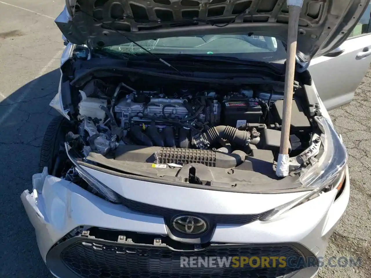 7 Photograph of a damaged car JTDVPRAE1LJ090421 TOYOTA COROLLA 2020