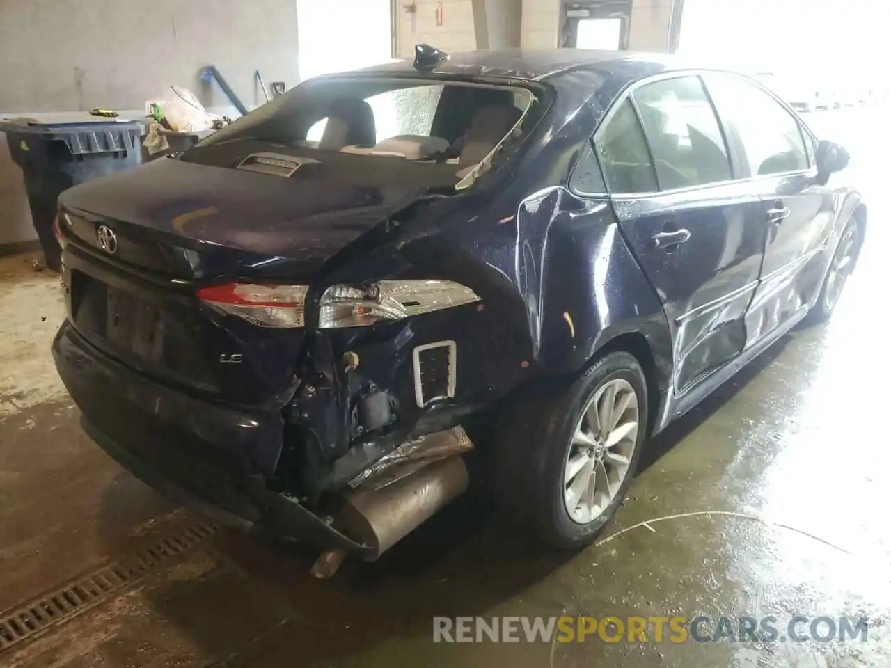 9 Photograph of a damaged car JTDVPRAE1LJ100378 TOYOTA COROLLA 2020