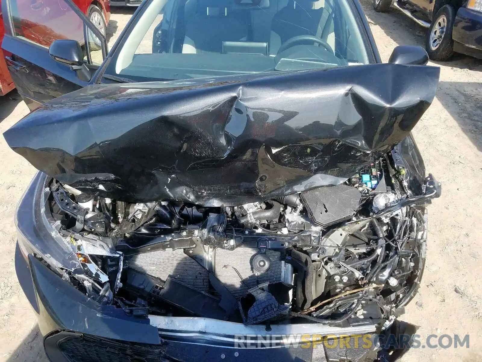 7 Photograph of a damaged car JTDVPRAE2LJ073904 TOYOTA COROLLA 2020