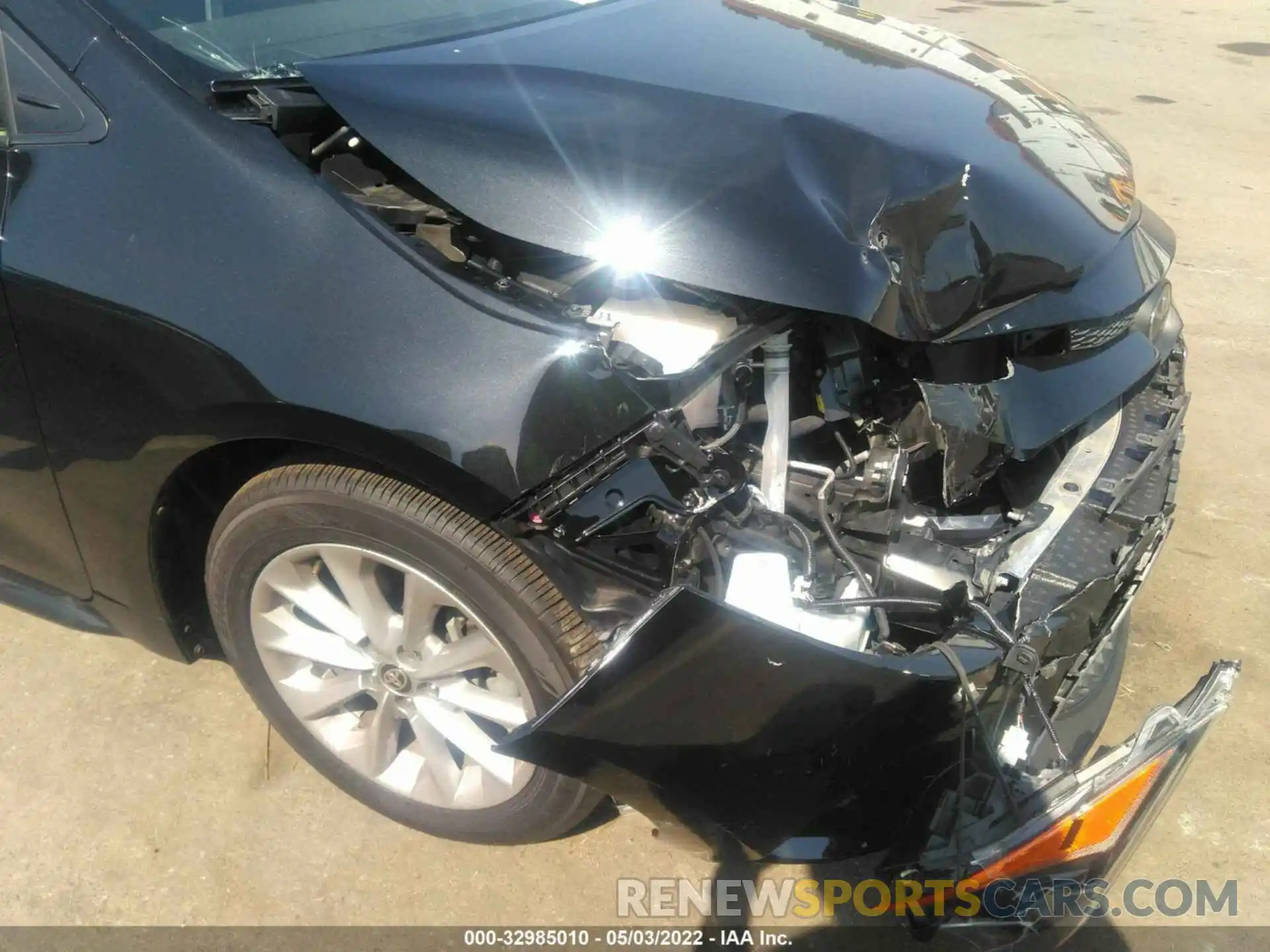 6 Photograph of a damaged car JTDVPRAE2LJ105427 TOYOTA COROLLA 2020