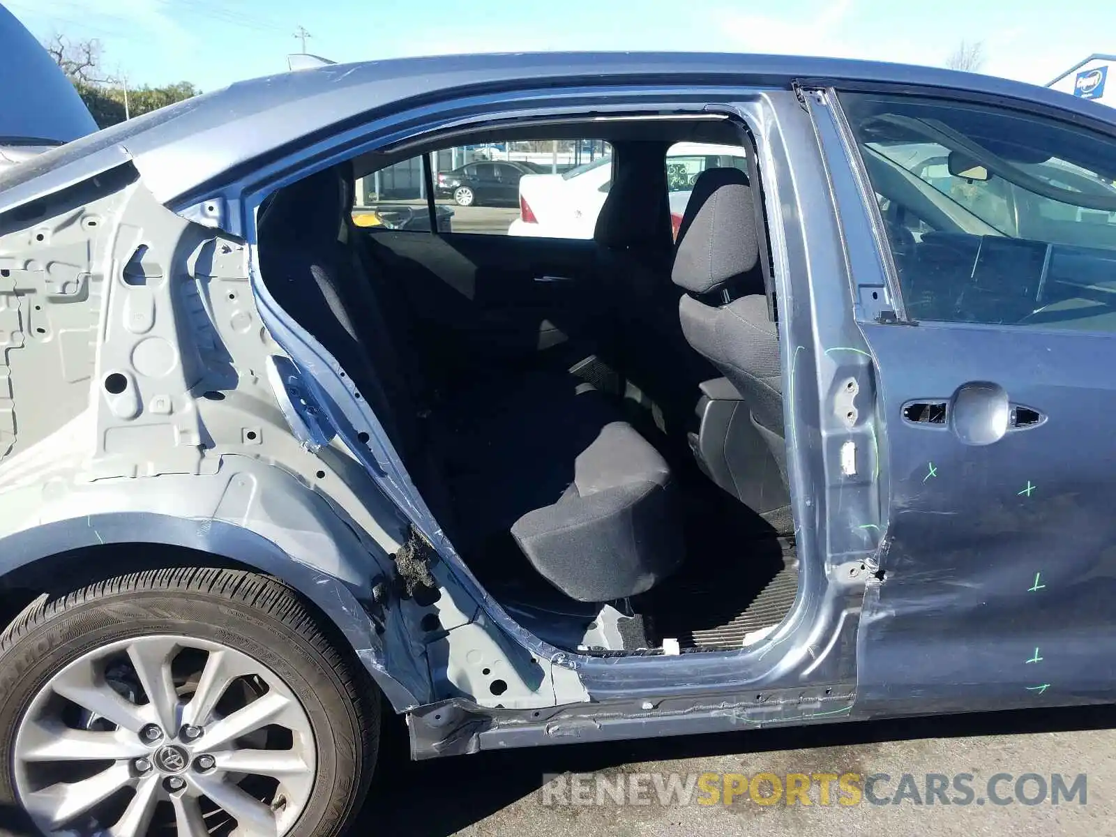 9 Photograph of a damaged car JTDVPRAE3LJ096821 TOYOTA COROLLA 2020