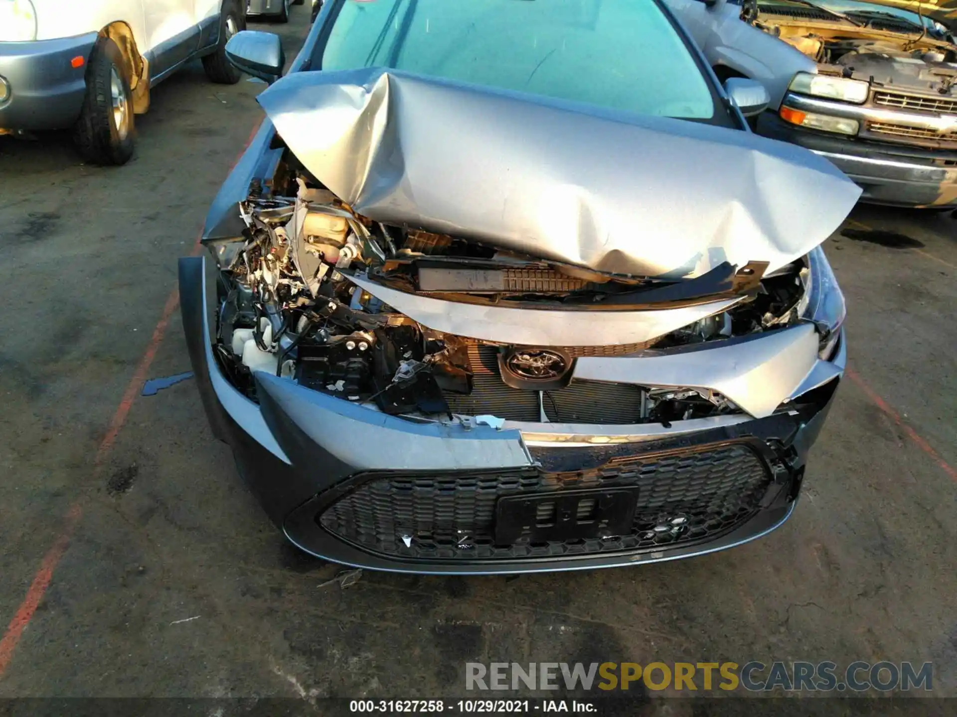 6 Photograph of a damaged car JTDVPRAE3LJ114752 TOYOTA COROLLA 2020