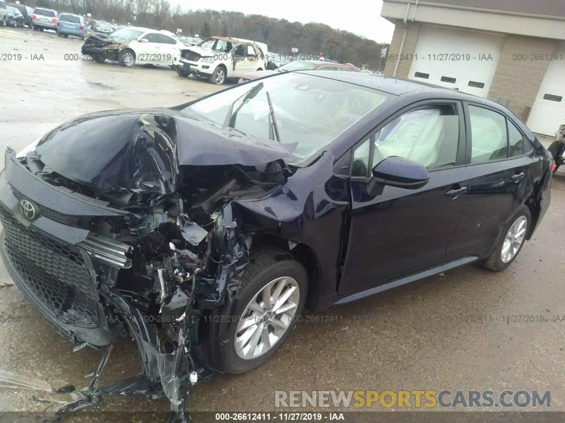 6 Photograph of a damaged car JTDVPRAE4LJ075850 TOYOTA COROLLA 2020