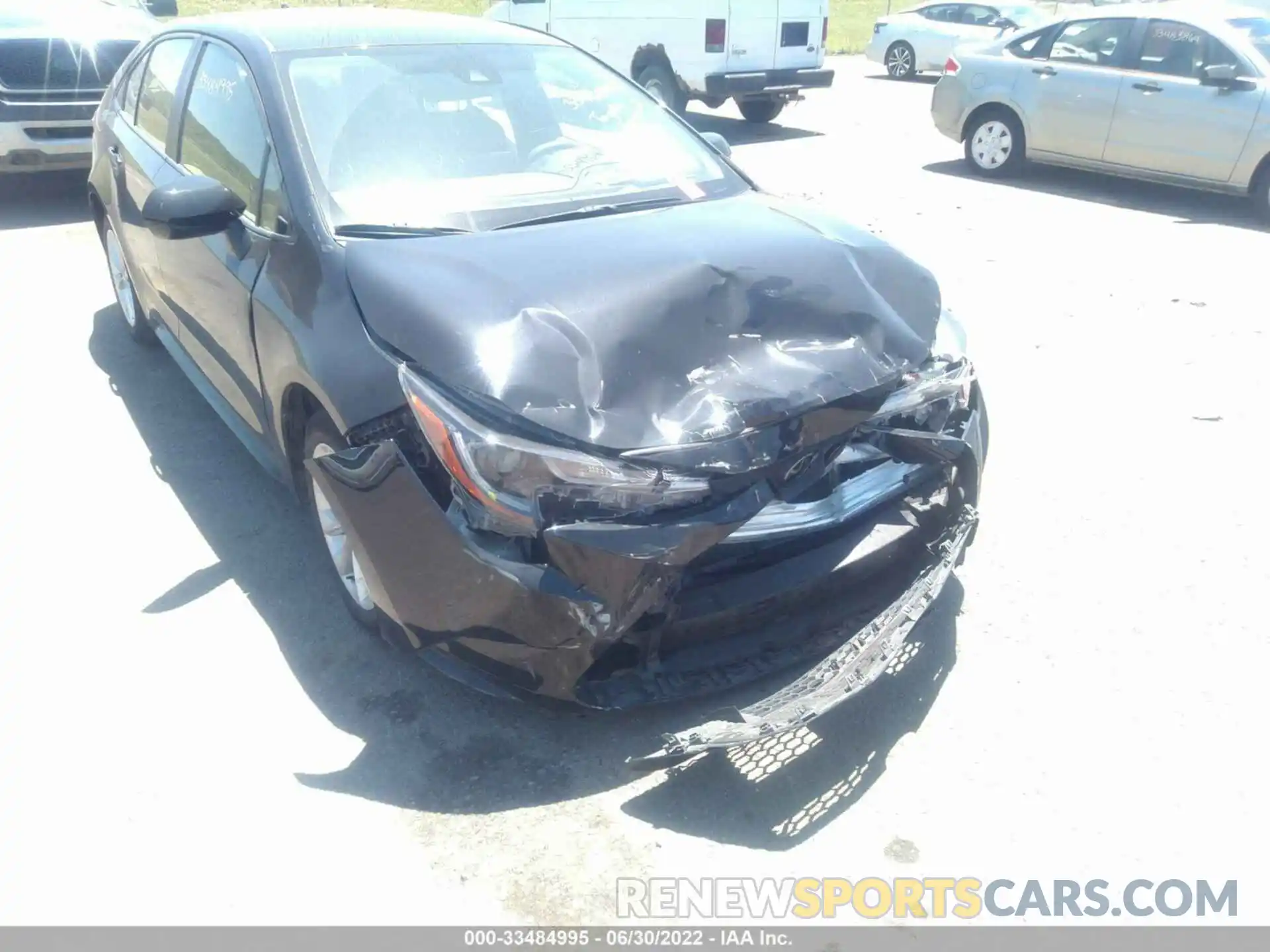 6 Photograph of a damaged car JTDVPRAE4LJ084211 TOYOTA COROLLA 2020