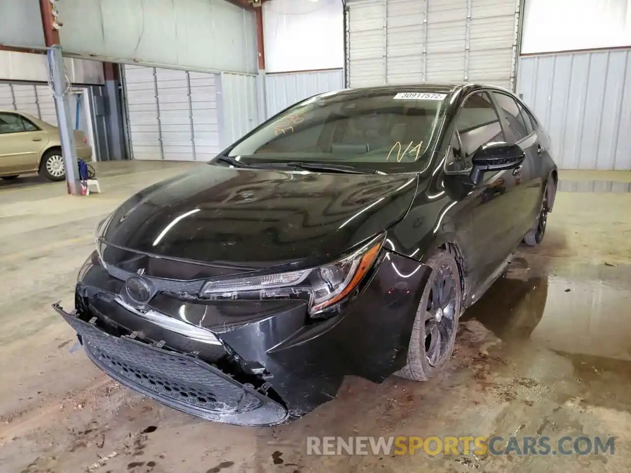 2 Photograph of a damaged car JTDVPRAE4LJ103873 TOYOTA COROLLA 2020