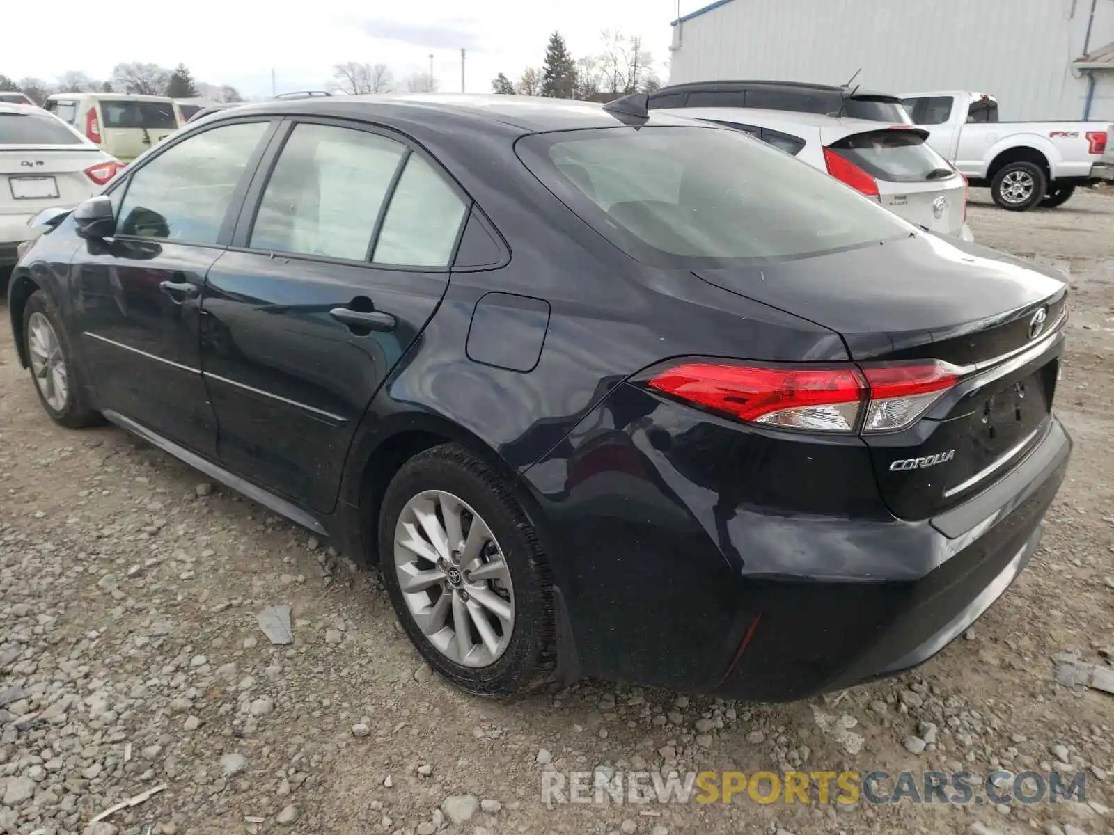 3 Photograph of a damaged car JTDVPRAE4LJ109320 TOYOTA COROLLA 2020