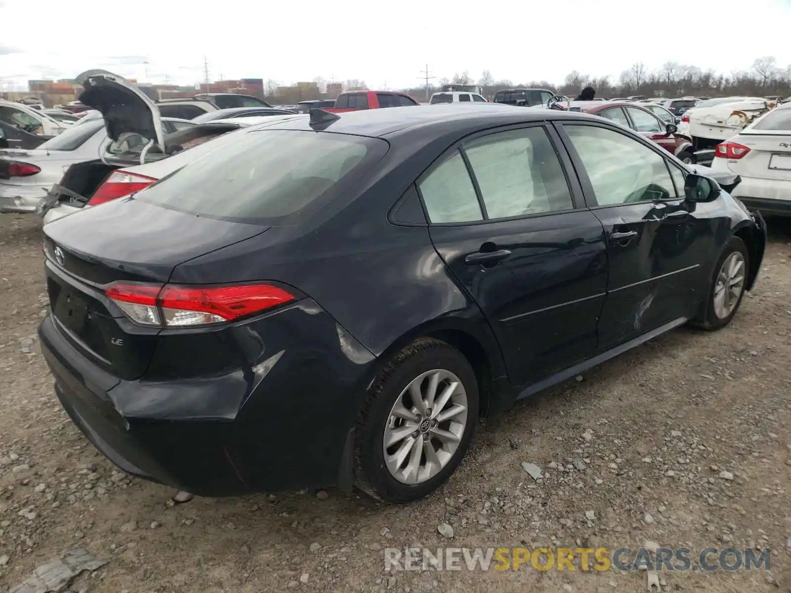 4 Photograph of a damaged car JTDVPRAE4LJ109320 TOYOTA COROLLA 2020