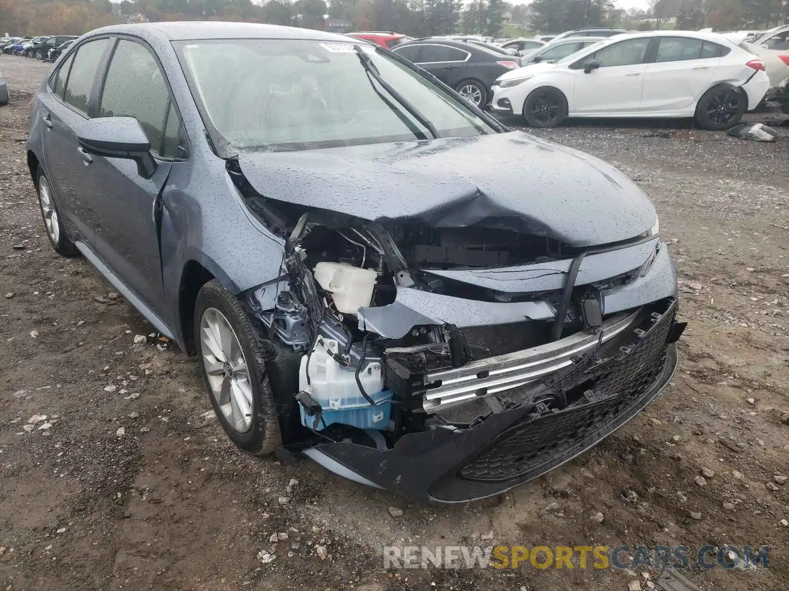 9 Photograph of a damaged car JTDVPRAE5LJ079454 TOYOTA COROLLA 2020