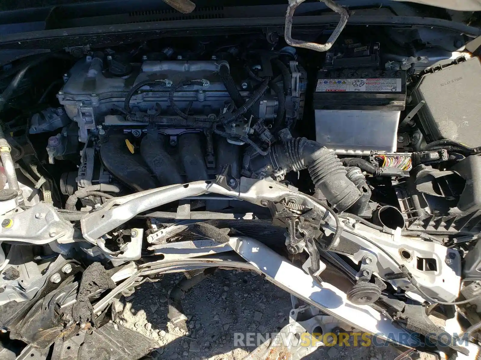 7 Photograph of a damaged car JTDVPRAE5LJ098683 TOYOTA COROLLA 2020