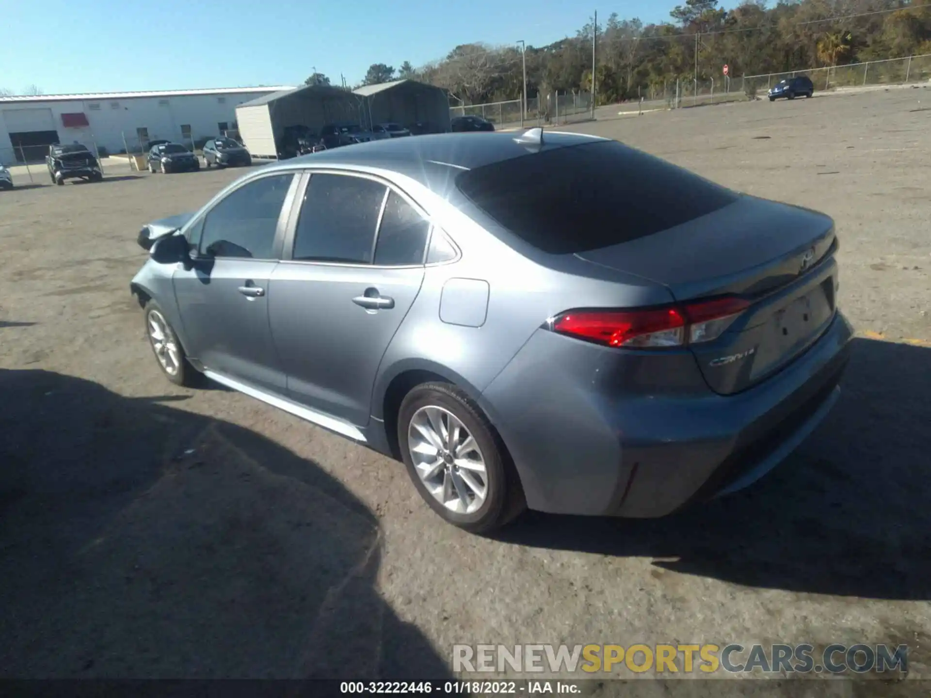 3 Photograph of a damaged car JTDVPRAE5LJ110296 TOYOTA COROLLA 2020