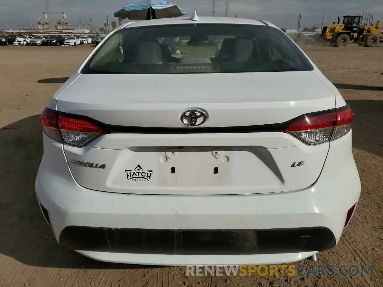 6 Photograph of a damaged car JTDVPRAE5LJ114820 TOYOTA COROLLA 2020