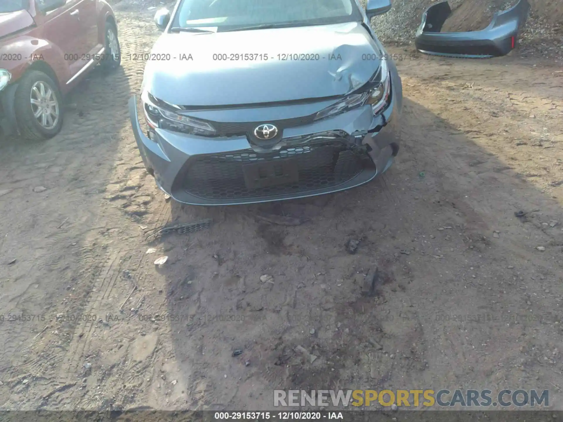 6 Photograph of a damaged car JTDVPRAE8LJ079805 TOYOTA COROLLA 2020