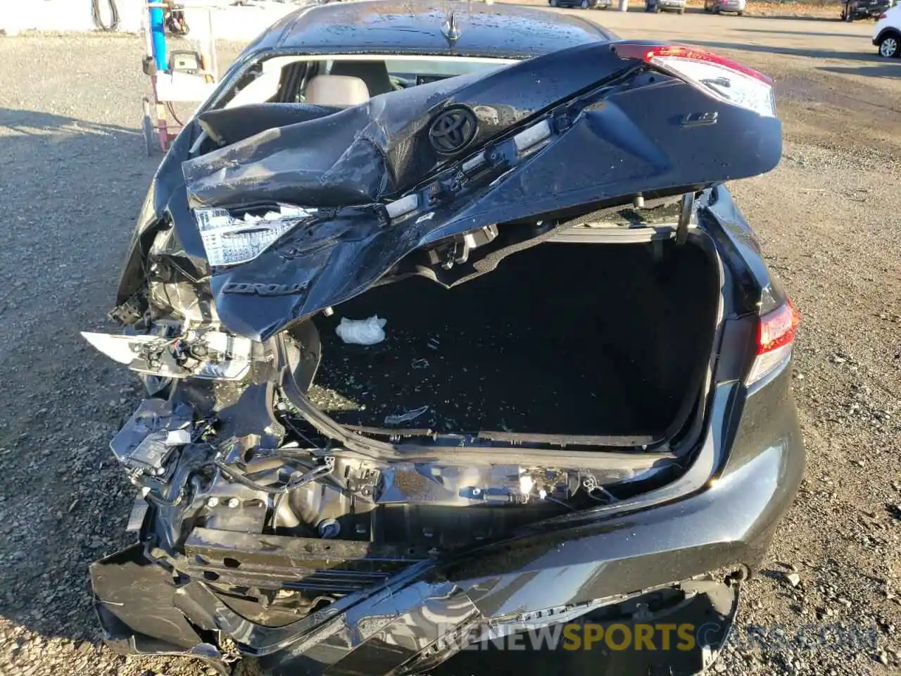 9 Photograph of a damaged car JTDVPRAE8LJ085216 TOYOTA COROLLA 2020